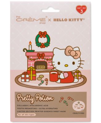The Crème Shop - x Hello Kitty Pretty Potion Printed Essence Sheet Mask, 3-Pk.