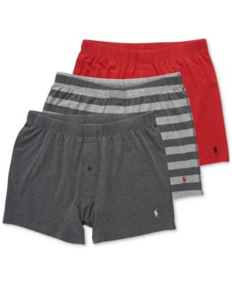 Polo Ralph Lauren - Men's Supportive Knit Boxers, Set of 3