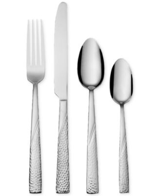 International Silver - Pfaltzgraff Loring 34-pc Flatware Set, Service for 8