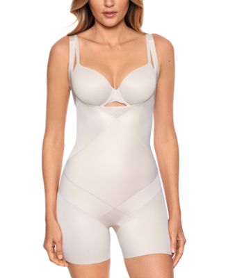 Miraclesuit - Women's Tummy Tuck Extra-Firm Wear-Your-Own Bra Bike Short Singlette