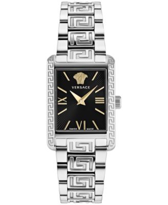 Versace - Women's Swiss Tonneau Stainless Steel Bracelet Watch 23x33mm