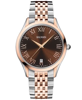 Balmain - Men's Swiss Beleganza Two-Tone Stainless Steel Bracelet Watch 41mm