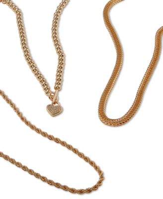 Anne Klein - Silver-Tone or Gold-Tone Necklace Collection