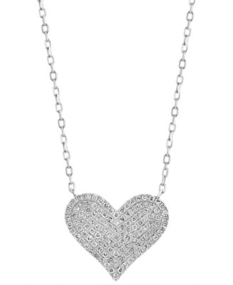 EFFY Collection - Diamond Pav&eacute; Vine 18" Pendant Necklace (1/2 ct. t.w.) in 14k Gold
