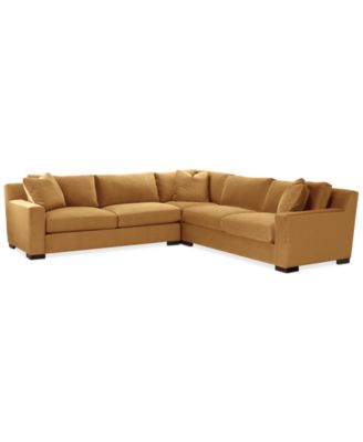 Furniture - Marristin 123" 3-Pc. Fabric L Sectional