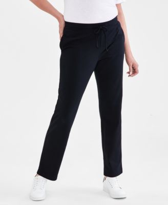 Style & Co - Women's Mid Rise Drawstring-Waist Sweatpants