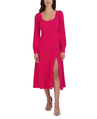 julia jordan - Women's Long-Sleeve Midi Dress