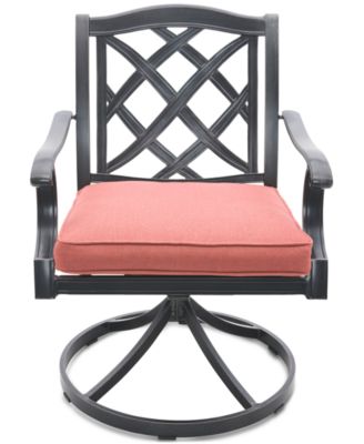 Agio - Wythburn Mix and Match Lattice Outdoor Swivel Chair