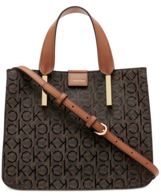 Calvin Klein - Audrey Small Monogram Crossbody Tote