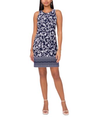 MSK - Petite Printed Shift Dress