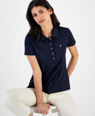 Nautica Jeans - Women's Short-Sleeve Polo Shirt