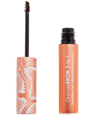 Grande Cosmetics - Travel-Size GrandeBROW 2-In-1 Tinted Brow Gel + Brow Enhancing Serum, 0.02 oz.