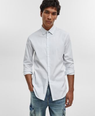 Mode of One - Men's Slim-Fit Button-Down Sport Shirt
