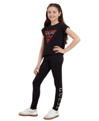 GUESS - Big Girls Logo Leggings