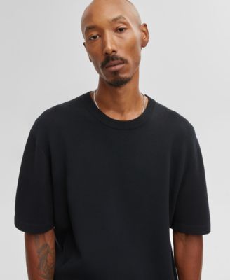 Mode of One - Men's Relaxed-Fit Short-Sleeve Crewneck Sweater