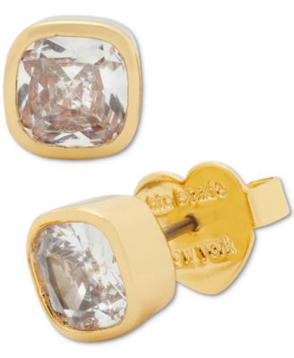 kate spade new york - Gold-Tone Bubbly Bezel Stud Earrings