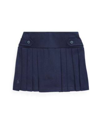 Polo Ralph Lauren - Toddler & Little Girls Pleated Ponte Skort