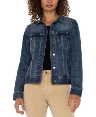 Liverpool Los Angeles - Women's Stretch Denim Trucker Jacket