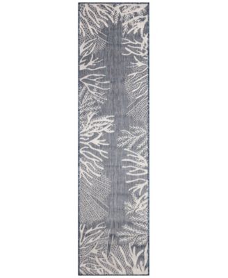 Liora Manne' - Carmel Reef Border 7'10"x9'10" Area Rug