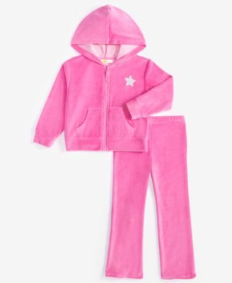 Epic Threads - Toddler Girls Star Velour Hoodie & Pants Set