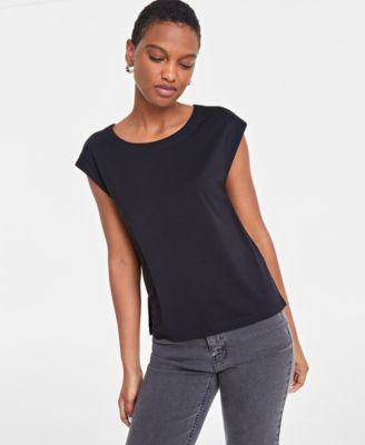 On 34th - Women's Knit Crewneck Extended-Sleeve Top