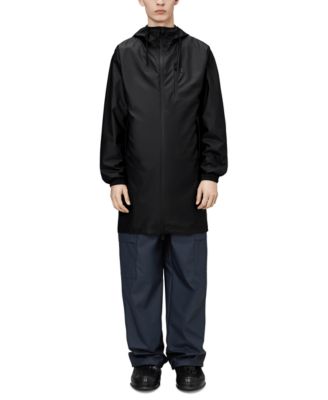 Rains - Men's Long Storm Breaker Hooded Full-Zip Rain Jacket