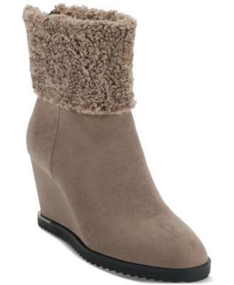 DKNY - Women's Powell Wedge Boots