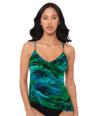 Magicsuit - Women's Margarita Elsa Printed Underwire Tankini Top