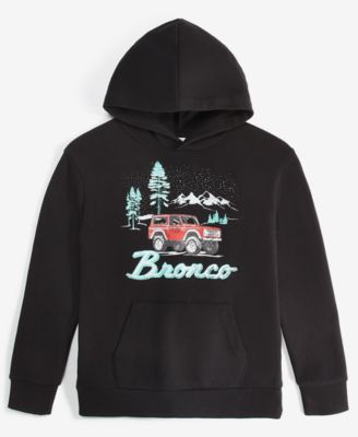 Grayson Threads Kids, The Label - Big Boys Ford Bronco Long-Sleeve Hoodie