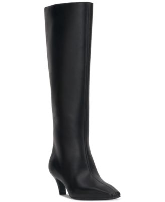 I.N.C. International Concepts - Women's Sameya Extra Wide-Calf Mid-Heel Boots