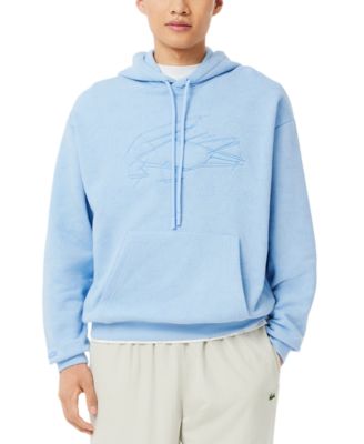 Lacoste - Men's Relaxed Fit Long Sleeve Flower Print Logo Hoodie