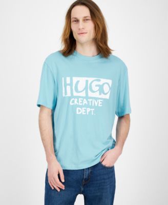 Hugo Boss - Men's Nugocrea Creative Department Short Sleeve Crewneck Logo Graphic T-Shirt