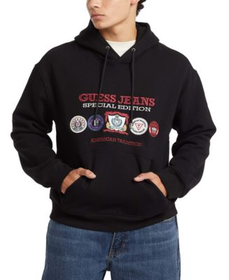 GUESS JEANS - Men's Logo Graphic Hoodie