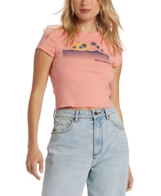Billabong - Juniors' Magic Sunset Cropped T-Shirt