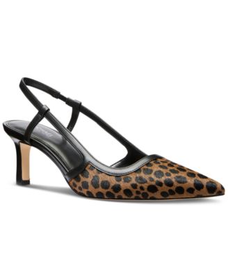 Michael Kors - Alora Pointed Toe Mid Heel Slingback Pumps