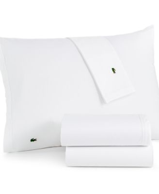 Lacoste Home - Solid Percale Queen Sheet Set
