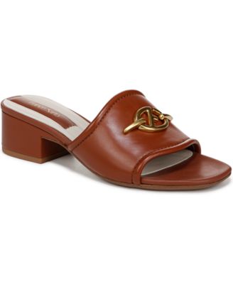 Franco Sarto - Noreen 2 Open Square Toe Block Heel Slide Sandals