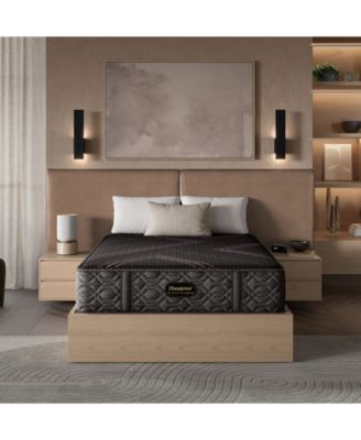 Beautyrest - Black Hybrid Series Two 13.5" Firm Tight Top Mattress - Split California King