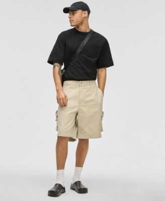Mode of One - Men's Relaxed-Fit Convertible Twill Cargo Pants