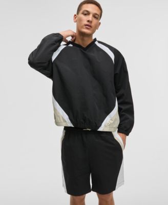 Mode of One - Men's Pieced Pullover Track Jacket