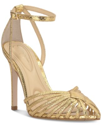 Jessica Simpson - Women's Paveri Huarache Strappy Stiletto Pumps