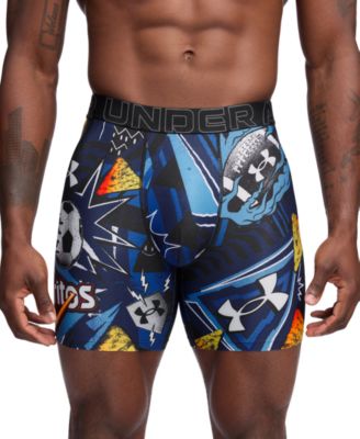 Under Armour - Men's Performance Tech Mesh Graphic 6" Boxer Briefs