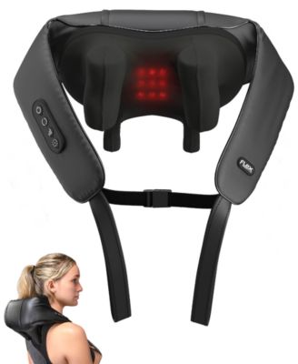 Tzumi - Flex Fitness ShiatsuPro Heated Cordless Shiatsu Back and Neck Massager