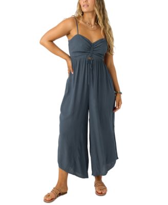 O'Neill - Juniors' Keiko Wide-Leg Jumpsuit