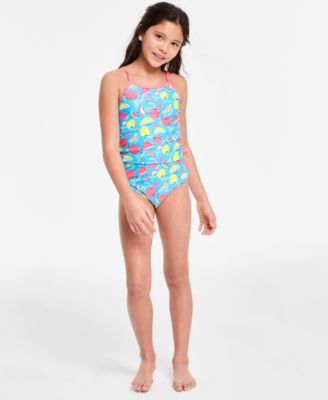 Epic Threads - Big Girls Citrus Two-Piece Cutout Tankini Set