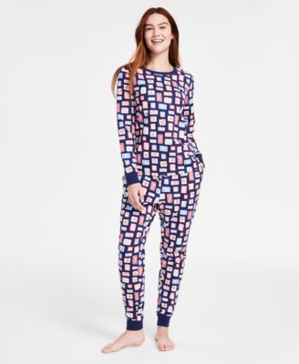 Family Pajamas - Women's Valentine's Day Stamps Pajama Set