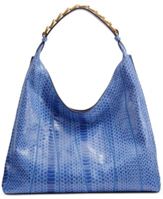 Donna Karan New York - Bellmore Extra Large Skipper Snake Leather Shoulder Bag