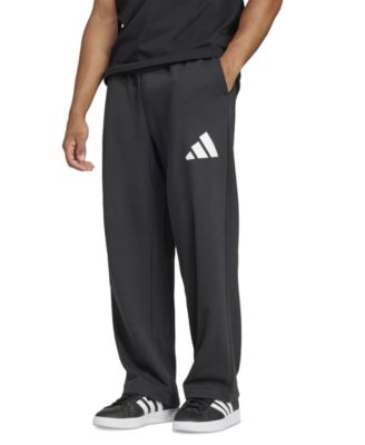 adidas - Men's Loose-Fit Wide-Leg French Terry Pants