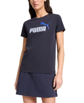 Puma - Women's Essential Cotton Cat-Logo Crewneck T-Shirt