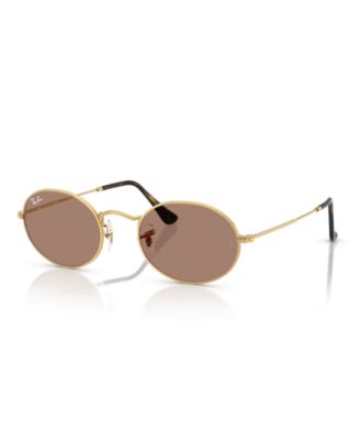 Ray-Ban - Unisex Oval Metal Chromance Sunglasses, RB3547